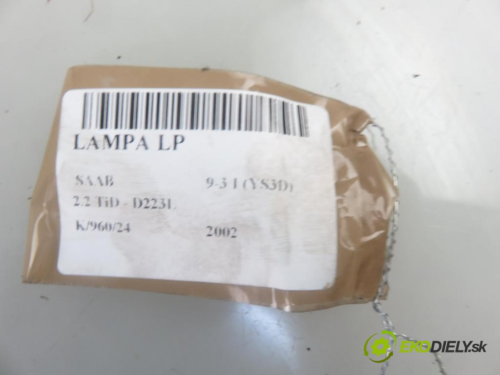 SAAB 9-3 (YS3D) LIFTBACK 2002 92,00 2.2 TiD - D223L 2171,00 Svetlo LP