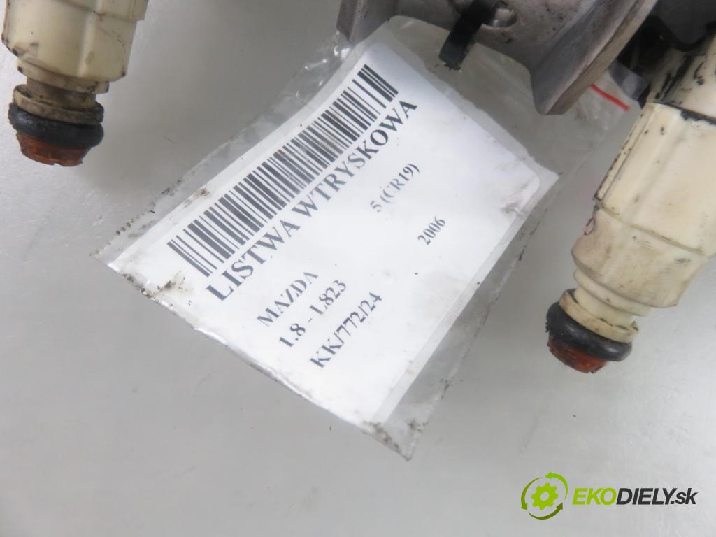 MAZDA 5 (CR19) MINIVAN 2006 85,00 1.8 1798,00 Lišta vstrekovacia 4M5G9D280FB ; 1L5GBA ; 0280156155 (Vstrekovacie lišty)