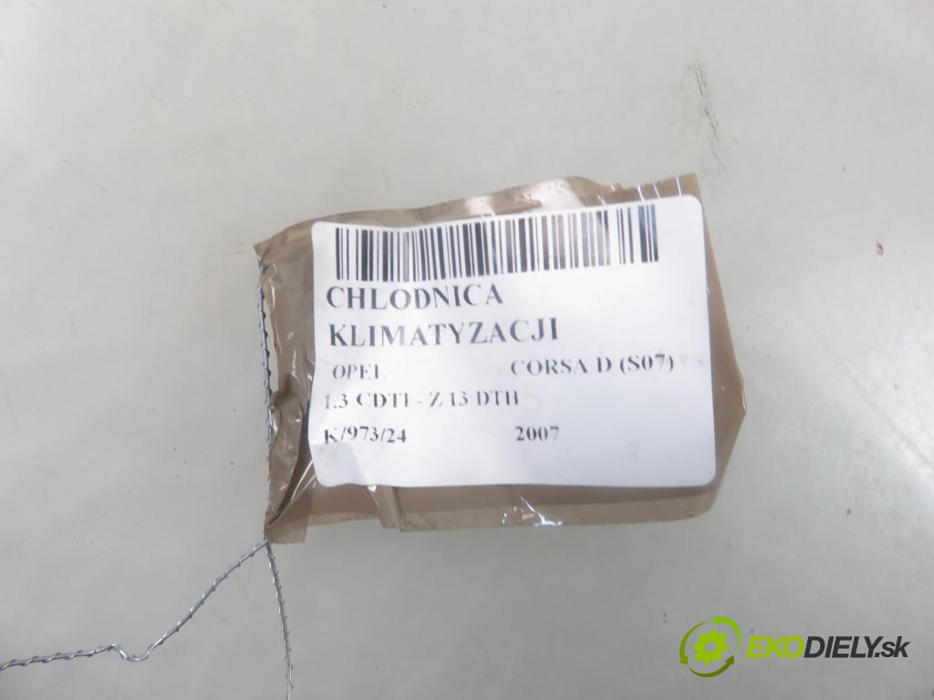 OPEL CORSA D (S07) HB 2007 66,00 1.3 CDTI 90 - Z 13 DTH 1248,00 chladič klimatizácie  (Chladiče klimatizácie)