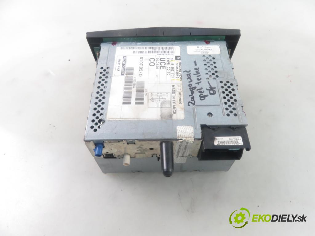 OPEL ASTRA H GTC (L08) HB 2007 74,00 1.7 CDTi - Z 17 DTH 1686,00 RADIO CD 13262751 ; 383555646