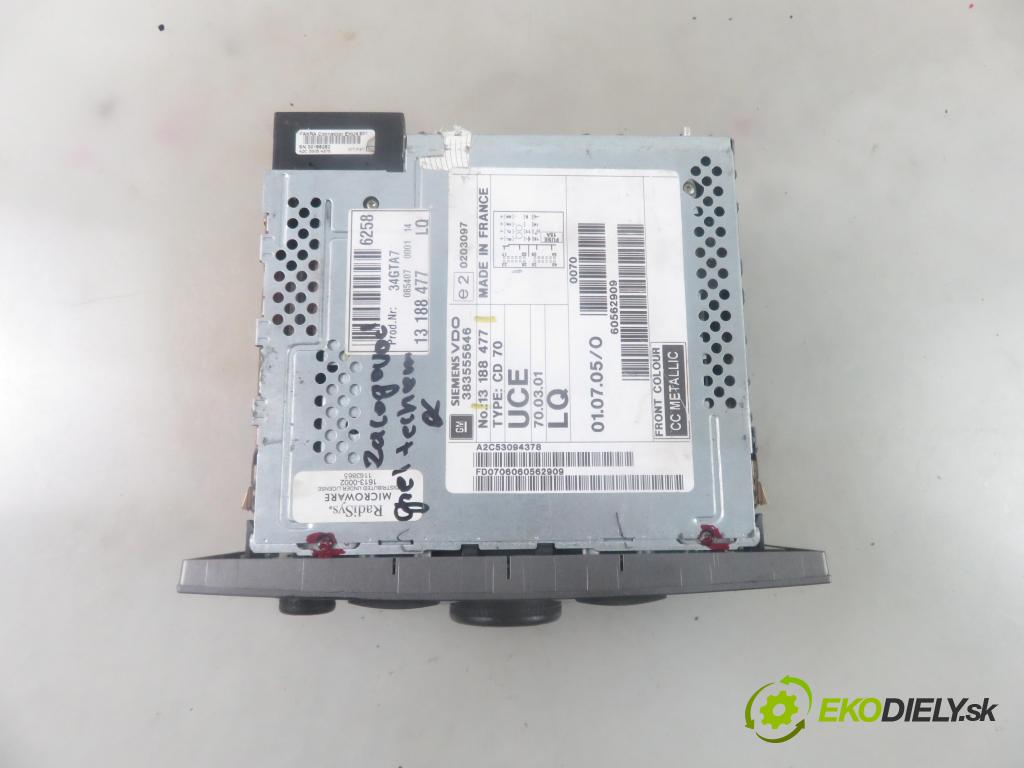 OPEL VECTRA C Kombi (Z02) KOMBI 2006 110,00 1.9 CDTI - Z 19 DTH 1910,00 RADIO CD 13188477