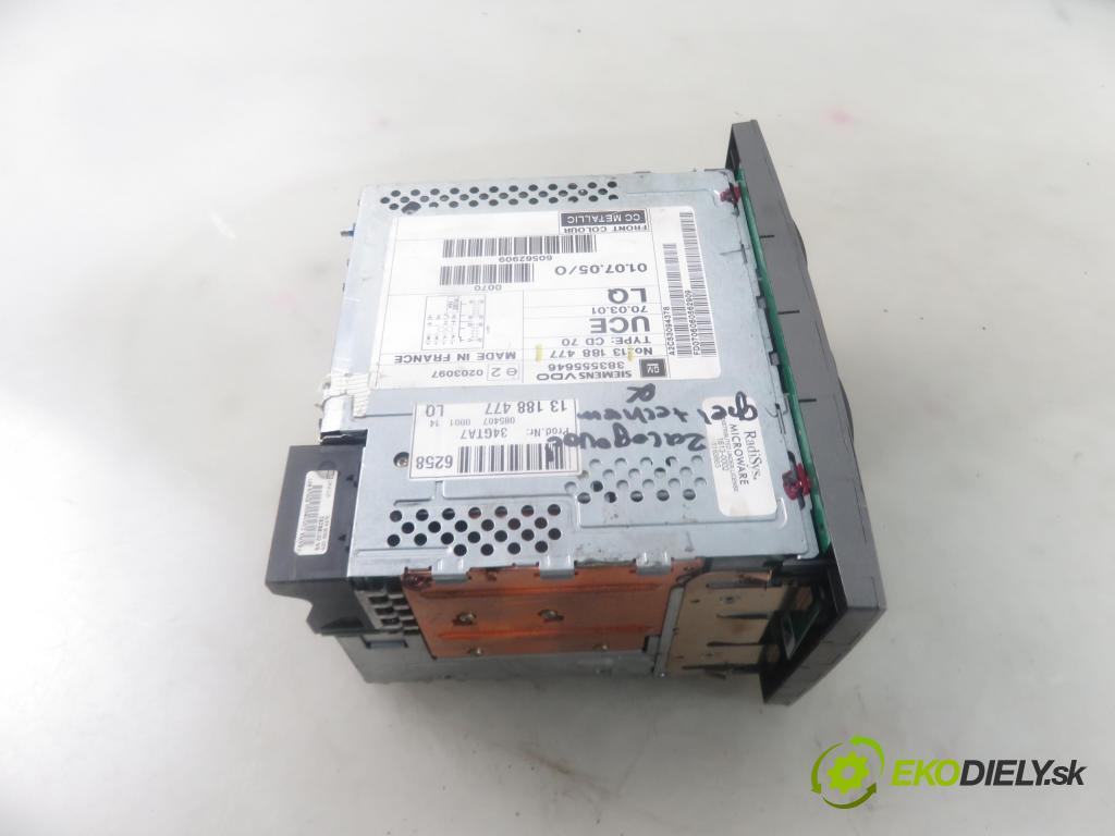 OPEL VECTRA C Kombi (Z02) KOMBI 2006 110,00 1.9 CDTI - Z 19 DTH 1910,00 RADIO CD 13188477