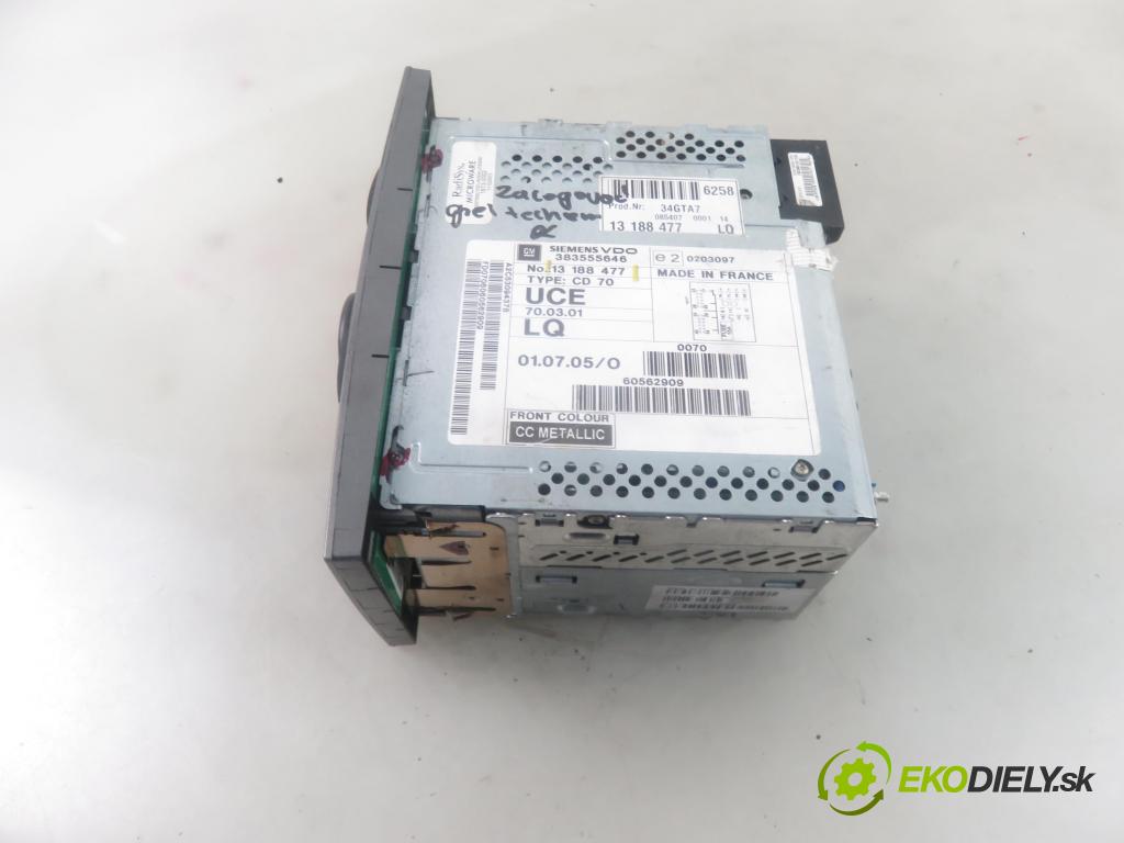 OPEL VECTRA C Kombi (Z02) KOMBI 2006 110,00 1.9 CDTI - Z 19 DTH 1910,00 RADIO CD 13188477