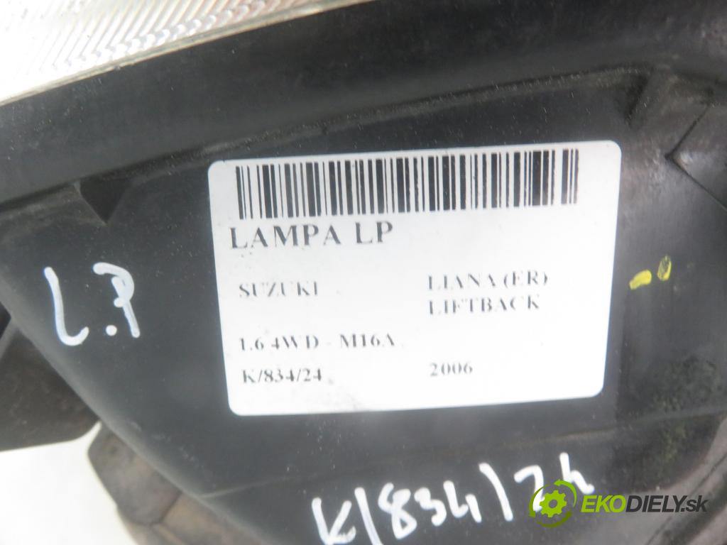 SUZUKI LIANA (ER) HB 2006 79,00 1.6 4WD - M16A 1586,00 Svetlo LP