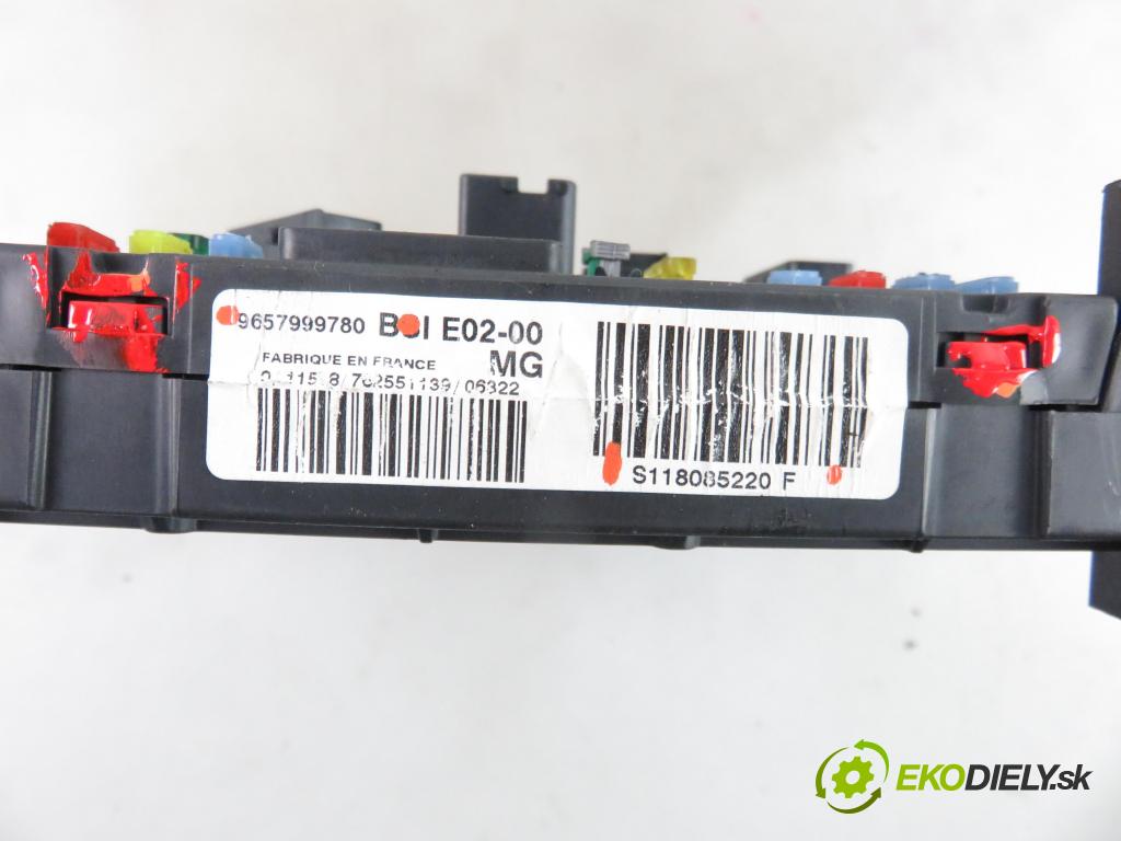 CITROEN XSARA PICASSO (N68) MINIVAN 2007 66,00 1.6 HDi - 9HX (DV6ATED4) 1560,00 MODUL BSI 9657999780 ; S118085220F