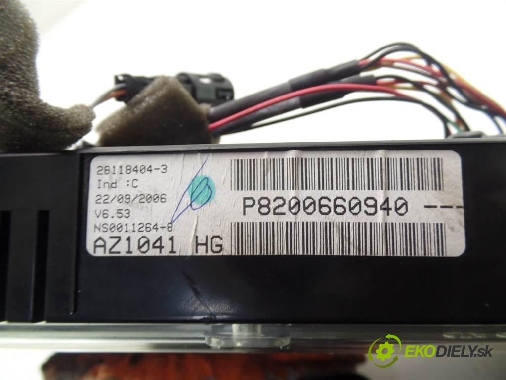 Renault Espace IV LIFT  2006  2.0DCI 173KM 06-10 2000 prístrojovka 8200660940 (Přístrojové desky, displeje)