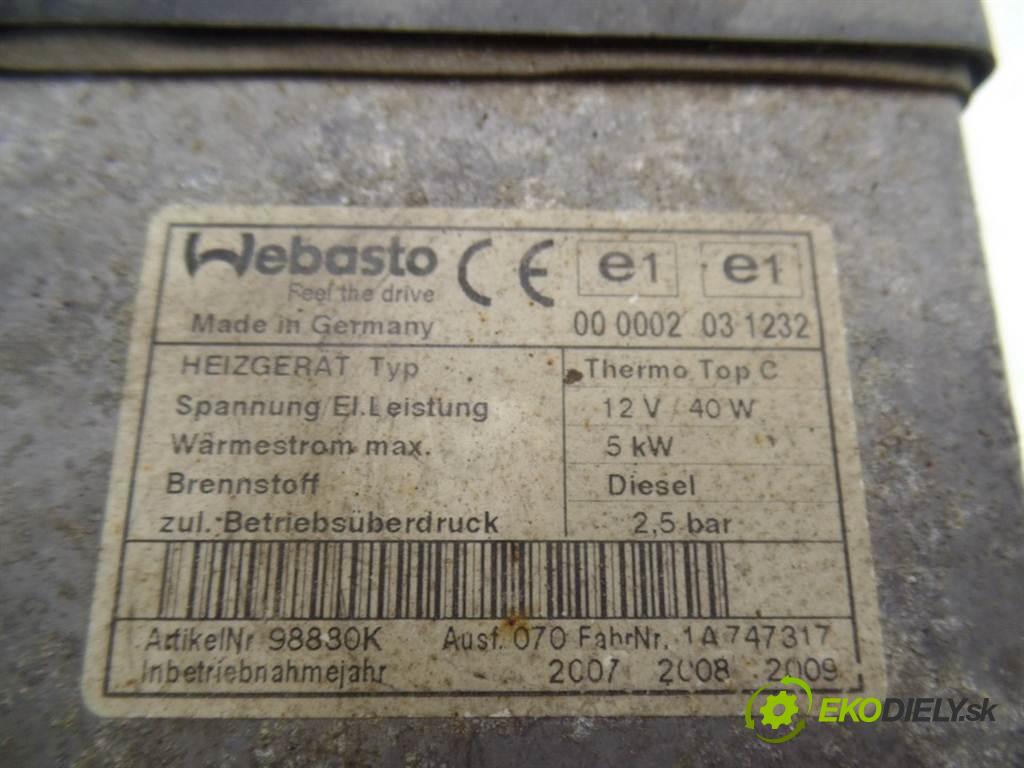 Lancia Phedra  2007  2.0HDI 136KM 02-10 2000 Webasto 1A747317 (Webasto)