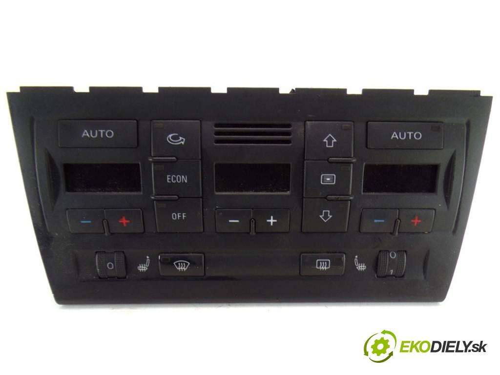 Audi A4 B7  2006  KOMBI 5D 2.0TDI 136KM 04-08 2000 Panel ovládania kúrenia 8E0820043BM (Prepínače, spínače, tlačidlá a ovládače kúrenia)