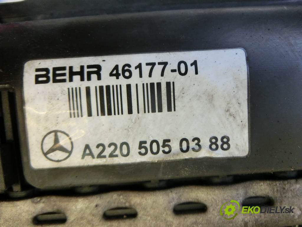 Mercedes-Benz S W220  2005  LIFT 3.2CDI 204KM 94-99 3200 Chladič vody A2205002003 (Chladiče vody)
