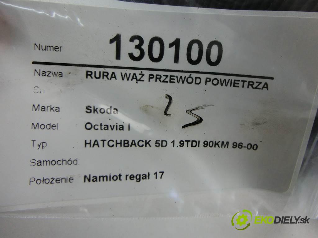 Skoda Octavia I    HATCHBACK 5D 1.9TDI 90KM 96-00  Rúra hadice trubka vzduchu  (Hadice chlazení vzduchu)