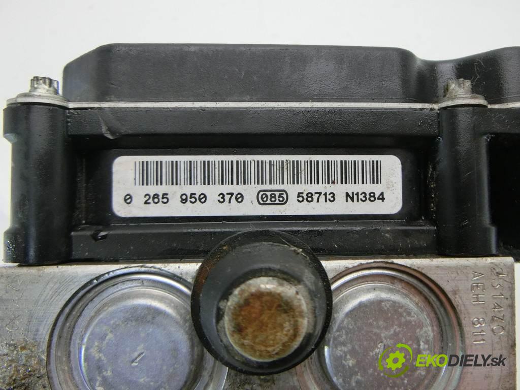 Citroen C4 VTR  2005 100kW COUPE 2.0B 136KM 04-10 2000 pumpa ABS 0265234144 (Pumpy brzdové)