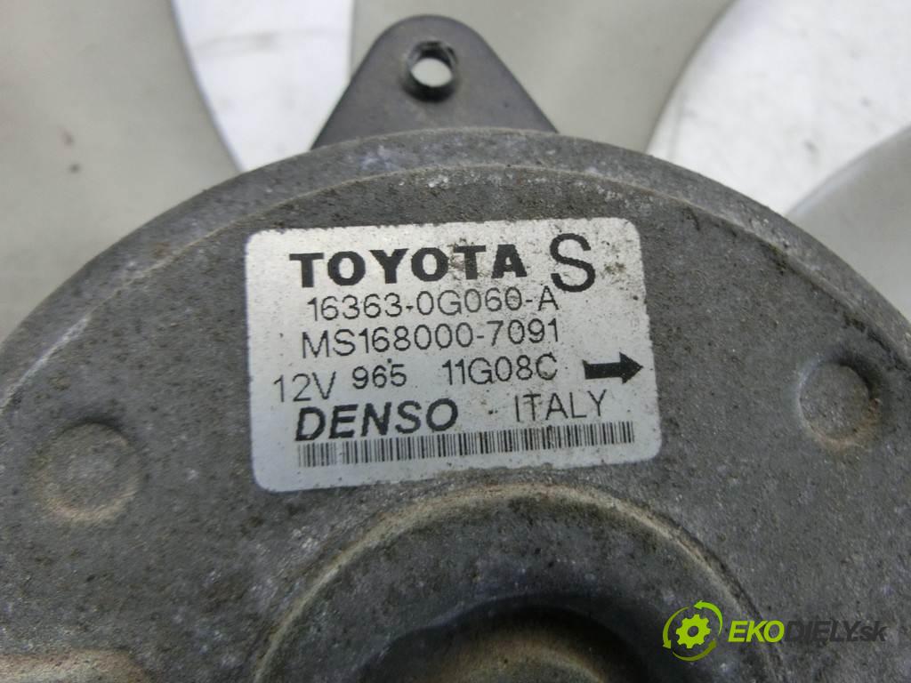 Toyota Avensis II T25    KOMBI 5D 2.0D-4D 116KM 03-09  ventilátor chladiče 16363-0G060-A (Ventilátory)