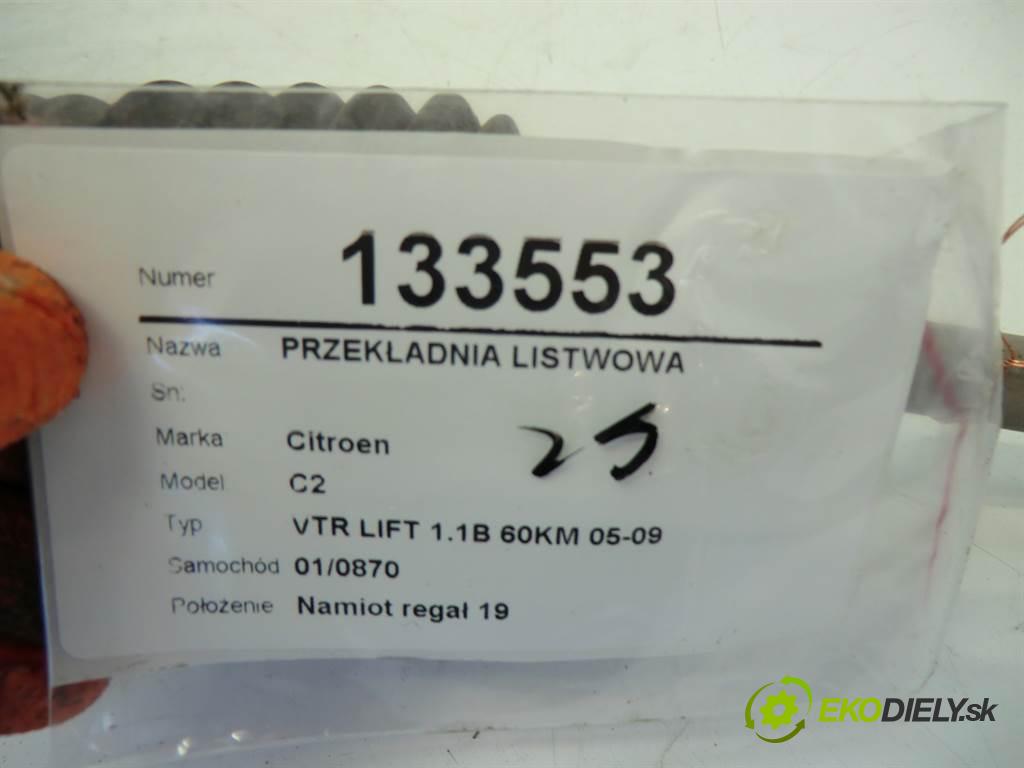 Citroen C2  2006  VTR LIFT 1.1B 60KM 05-09 1100 řízení -  (Řízení)