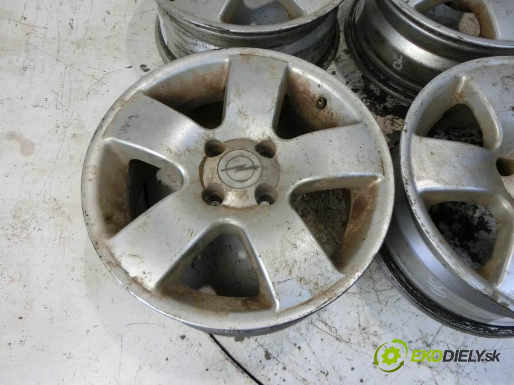 Opel     15 6,5J 4X100 ET35  disky hliníkové - 15  (Hliníkové)
