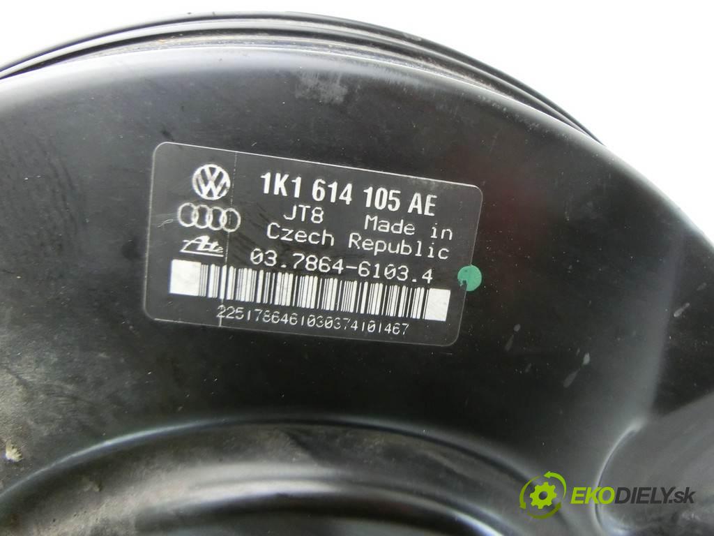 Volkswagen Golf V  2004  HATCHBACK 5D 1.4FSI 90KM 03-08 1400 Posilovač Pumpa brzdová 1K1614105AE (Posilňovače bŕzd)