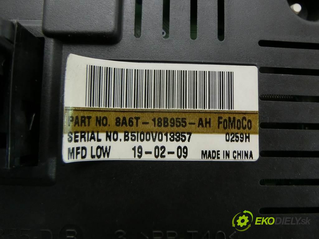 Ford Fiesta VI MK7  2009  HATCHBACK 3D 1.6B 120KM 08-12 1600 Dislpej 8A6T-18B955-AH (Prístrojové dosky, displeje)