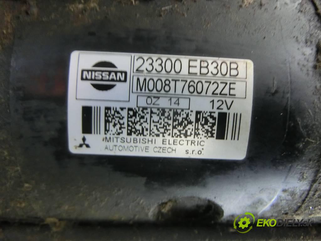 Nissan Cabstar  2011 130KM 35.13 Maxity 2.5DCI 130KM 06-13 2500 Štartér M008T76072ZE  23300EB30B (Štartéry)