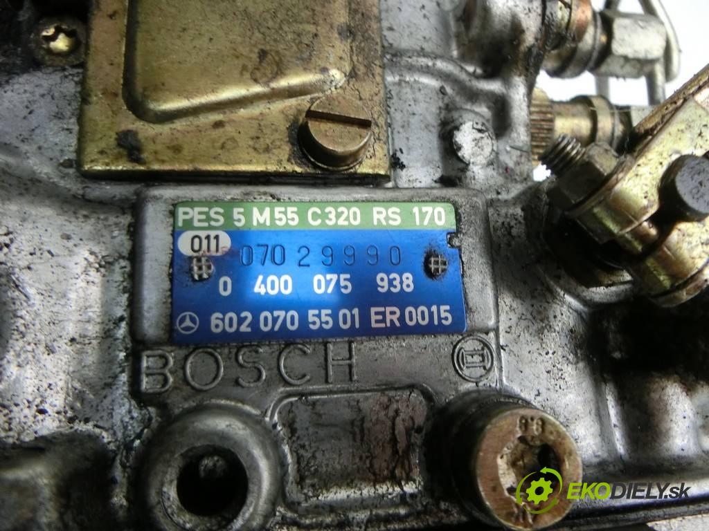 Mercedes-Benz W124  1991  SEDAN 4D 2.5D 113KM 84-97 2500 pumpa vstřikovací 0400075938 (Vstřikovací čerpadla)