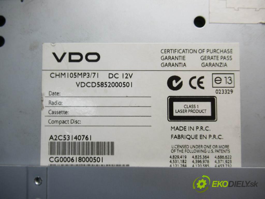 Volkswagen     VDO CHM105  Menič CD  (CD meniče)