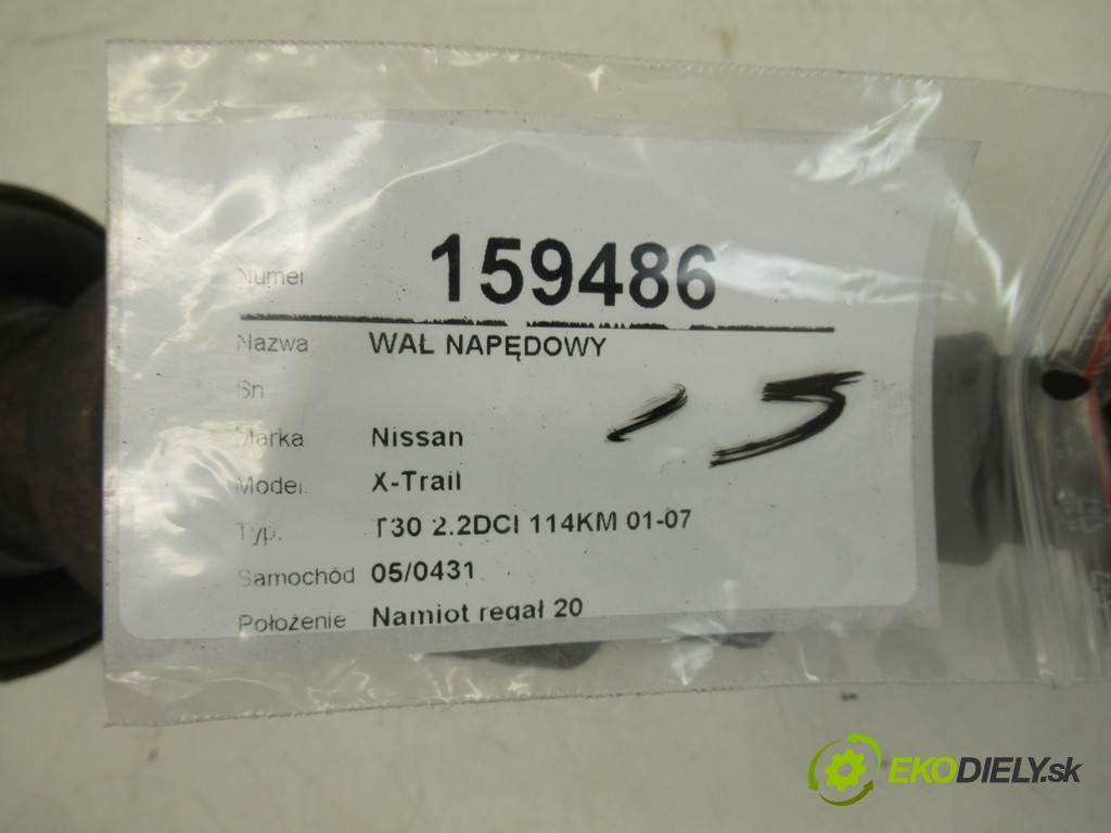 Nissan X-Trail  2002  T30 2.2DCI 114KM 01-07 2200 kardaň hřídel hnací  (Kardanové hřídele)