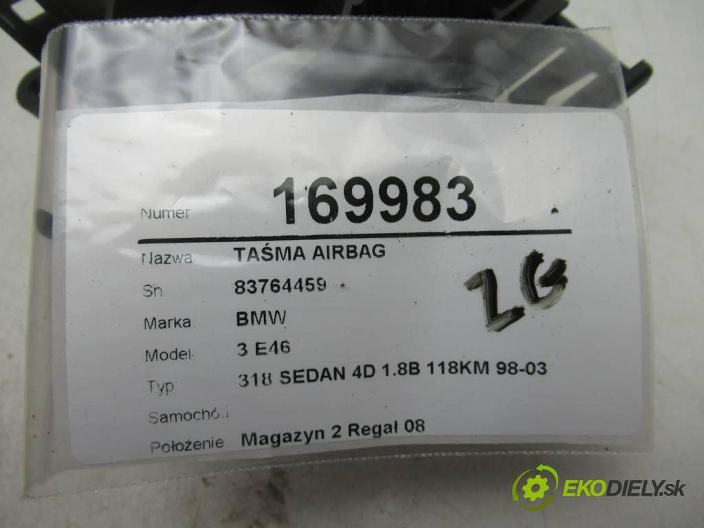 BMW 3 E46    318 SEDAN 4D 1.8B 118KM 98-03  kroužek slimák airbag 83764459 (Airbagy)