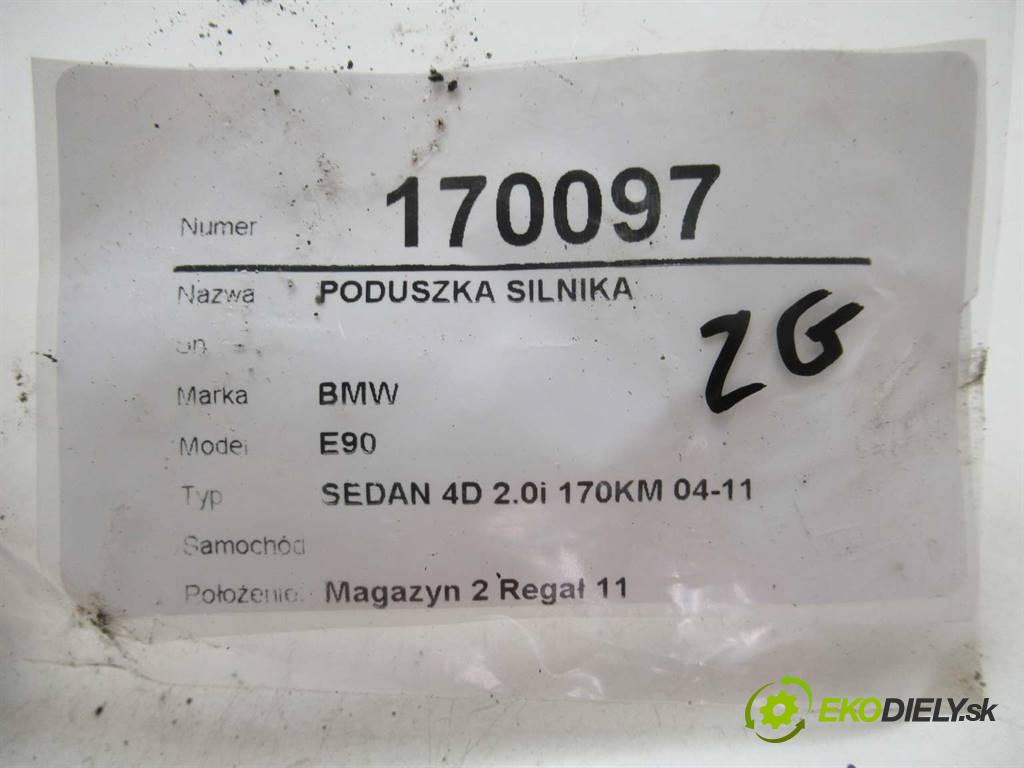 BMW E90    SEDAN 4D 2.0i 170KM 04-11  AirBag motora 13981112 (Držáky motoru)