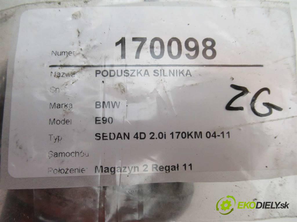 BMW E90    SEDAN 4D 2.0i 170KM 04-11  AirBag motora 13981112 (Držáky motoru)