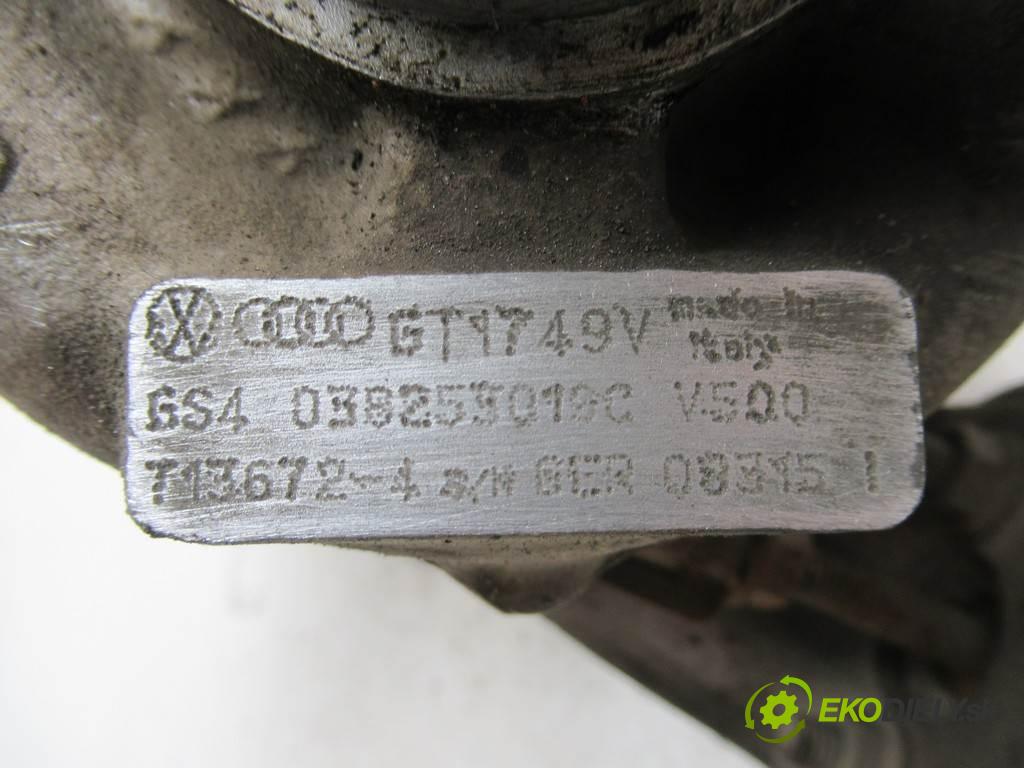 Skoda Octavia I LIFT  2003  SEDAN 4D 1.9TDI 90KM 00-10 1900 turbo 038255019C (Turbodúchadla (kompletní))