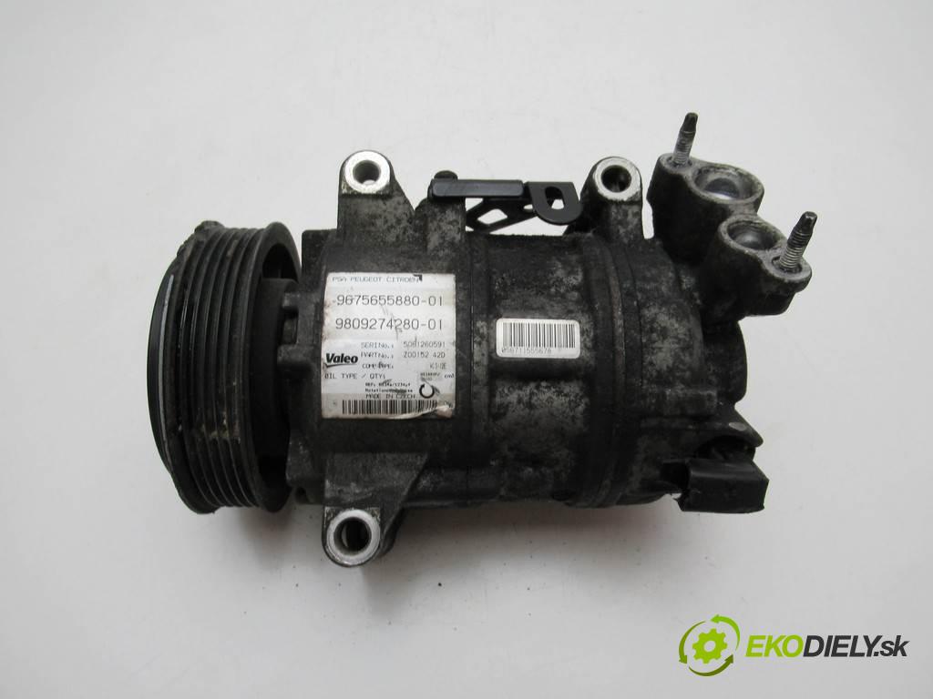 Peugeot 308 II SW  2015  T9 KOMBI 5D 1.6HDI 120KM 13- 1600 Kompresor klimatizácie 9675655880 (Kompresory klimatizácie)