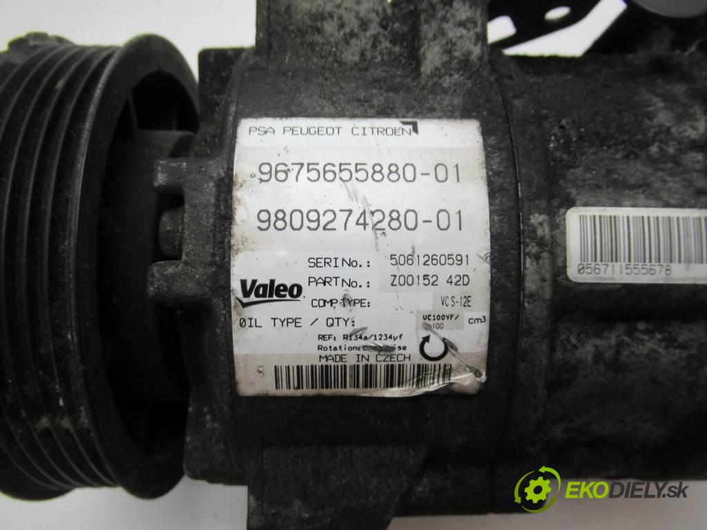 Peugeot 308 II SW  2015  T9 KOMBI 5D 1.6HDI 120KM 13- 1600 Kompresor klimatizácie 9675655880 (Kompresory klimatizácie)