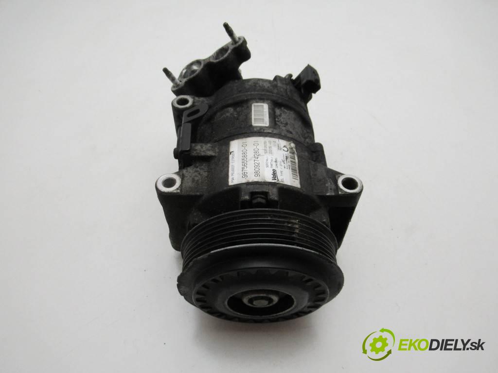 Peugeot 308 II SW  2015  T9 KOMBI 5D 1.6HDI 120KM 13- 1600 Kompresor klimatizácie 9675655880 (Kompresory klimatizácie)