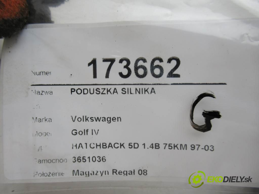 Volkswagen Golf IV  2000  HATCHBACK 5D 1.4B 75KM 97-03 1400 AirBag Motor 1J0199262BK (Držiaky motora)