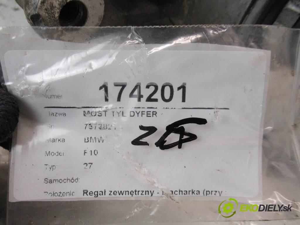 BMW F10    3.0D  Most zad ,diferenciál 7573821 (Zadné) 7573821