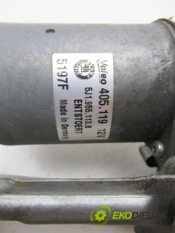 Skoda Fabia II  2007  HATCHBACK 5D 1.4B 86KM 07-14 1400 mechanismus stěračů přední část 5J1955113B (Motorky stěračů)