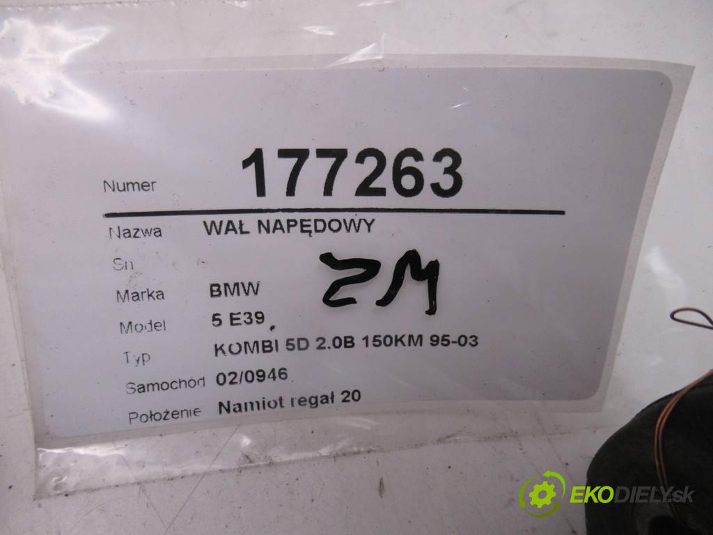 BMW 5 E39  1997  KOMBI 5D 2.0B 150KM 95-03 2000 kardaň hřídel hnací 1229149 (Kardanové hřídele)
