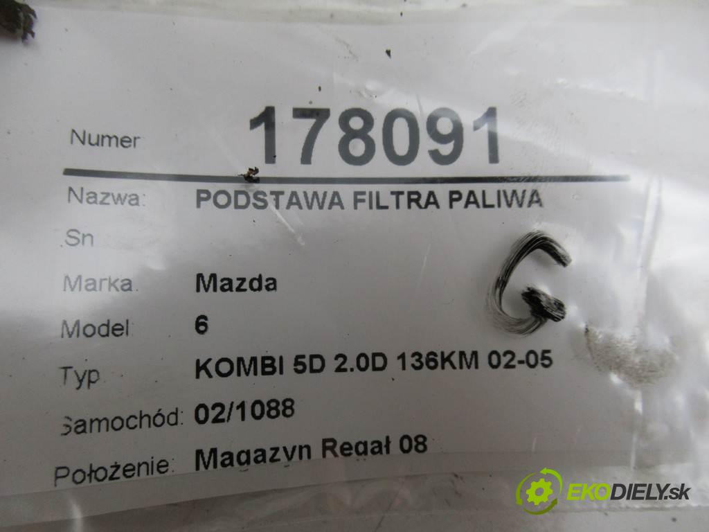 Mazda 6  2004  KOMBI 5D 2.0D 136KM 02-05 2000 obal filtra paliva  (Kryty palivové)