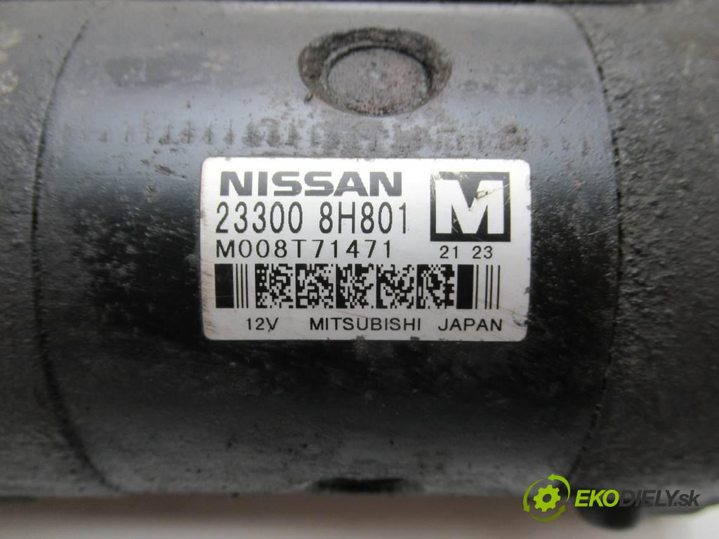 Nissan Primera P12  2002  SEDAN 4D 2.2Di 126KM 01-07 2200 Štartér 23300-8H801 (Štartéry)