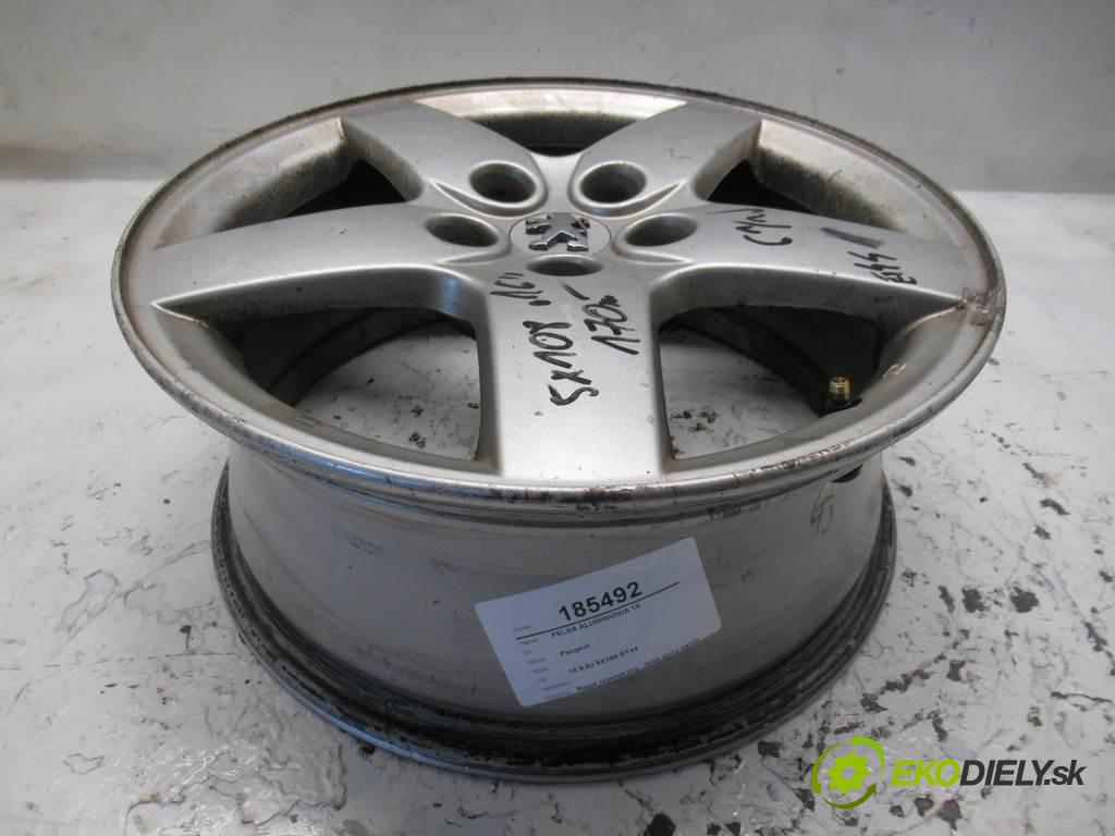 Peugeot     16 6,5J 5X108 ET44  disk - 16  (Hliníkové)