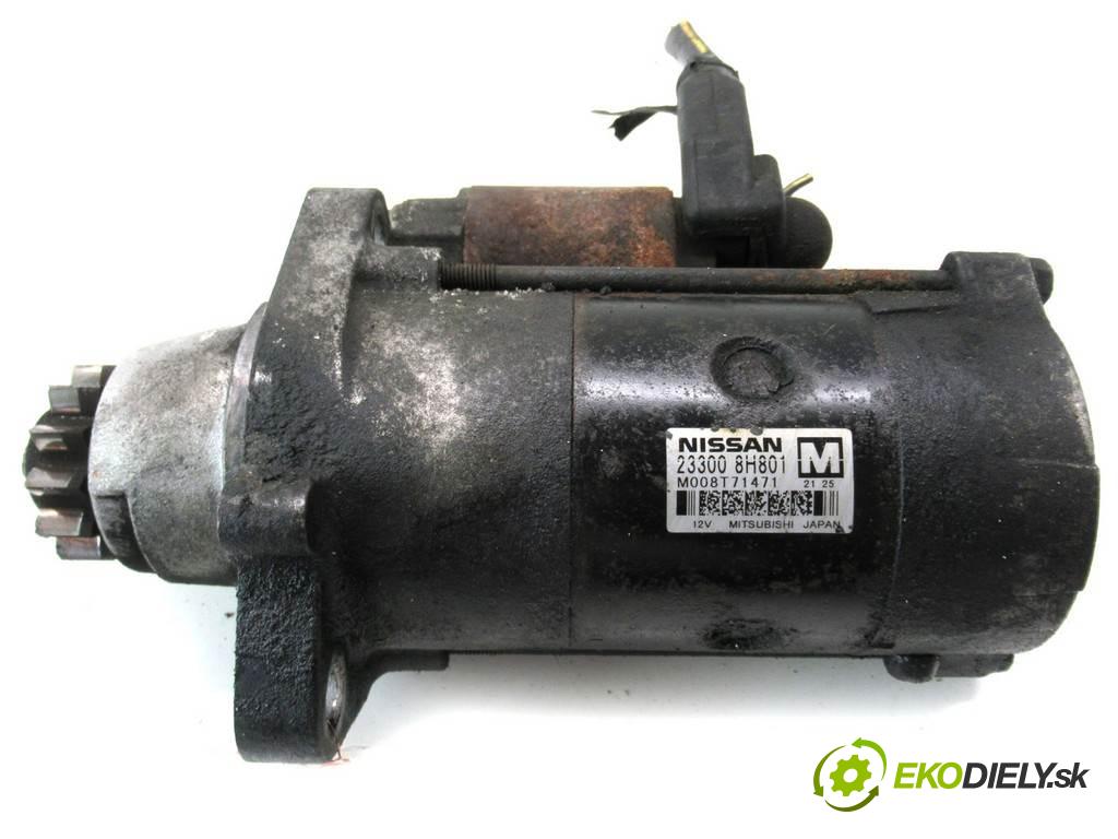 Nissan Primera P12  2002  SEDAN 4D 2.2Di 126KM 01-07 2200 Štartér 23300-8H801 (Štartéry)