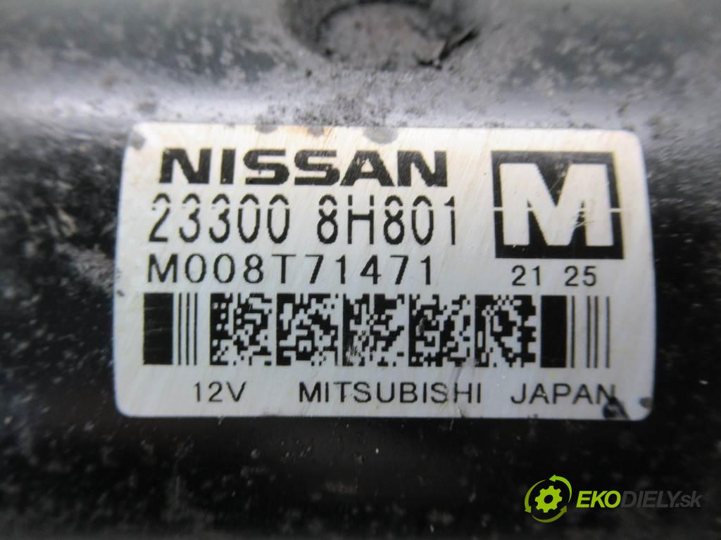 Nissan Primera P12  2002  SEDAN 4D 2.2Di 126KM 01-07 2200 Štartér 23300-8H801 (Štartéry)
