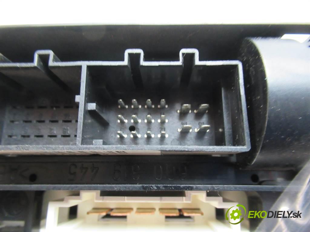 Volkswagen Polo IV 9N  2004  HATCHBACK 5D 1.2B 54KM 01-09 1200 Panel ovládania kúrenia 6Q0819045P (Prepínače, spínače, tlačidlá a ovládače kúrenia)