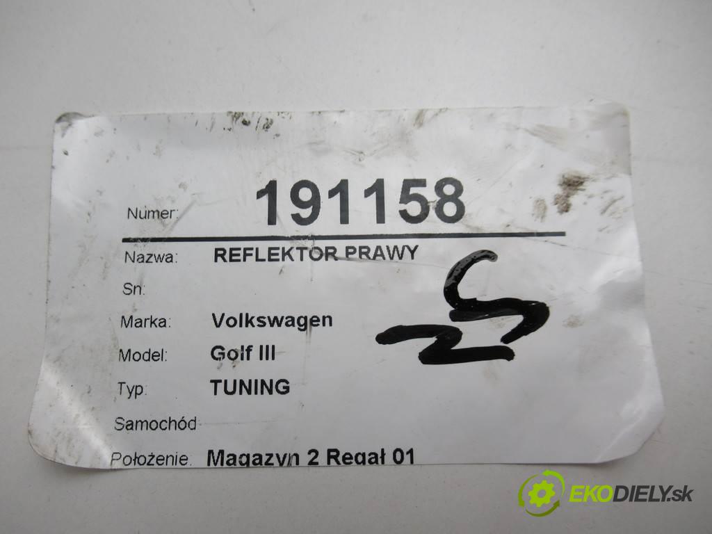 Volkswagen Golf III    TUNING  Svetlomet pravy