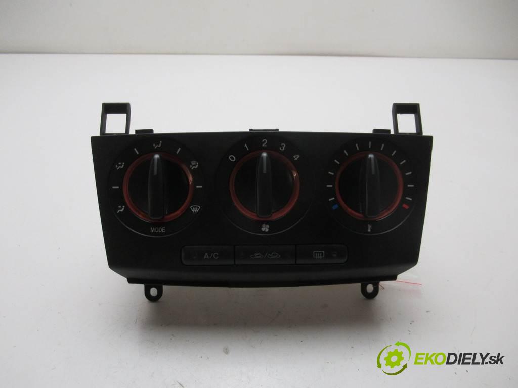 Mazda 3  2004  SEDAN 4D 1.6B 105KM 04-09 1600 Panel ovládaní topení  (Ovládaní topení a přepínače)