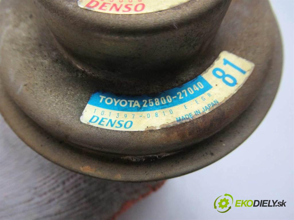 Toyota Corolla E12  2004  KOMBI 2.0D-4D 90KM 02-07 2000 ventil EGR 25800-27040 (Recirkulace spalin EGR)