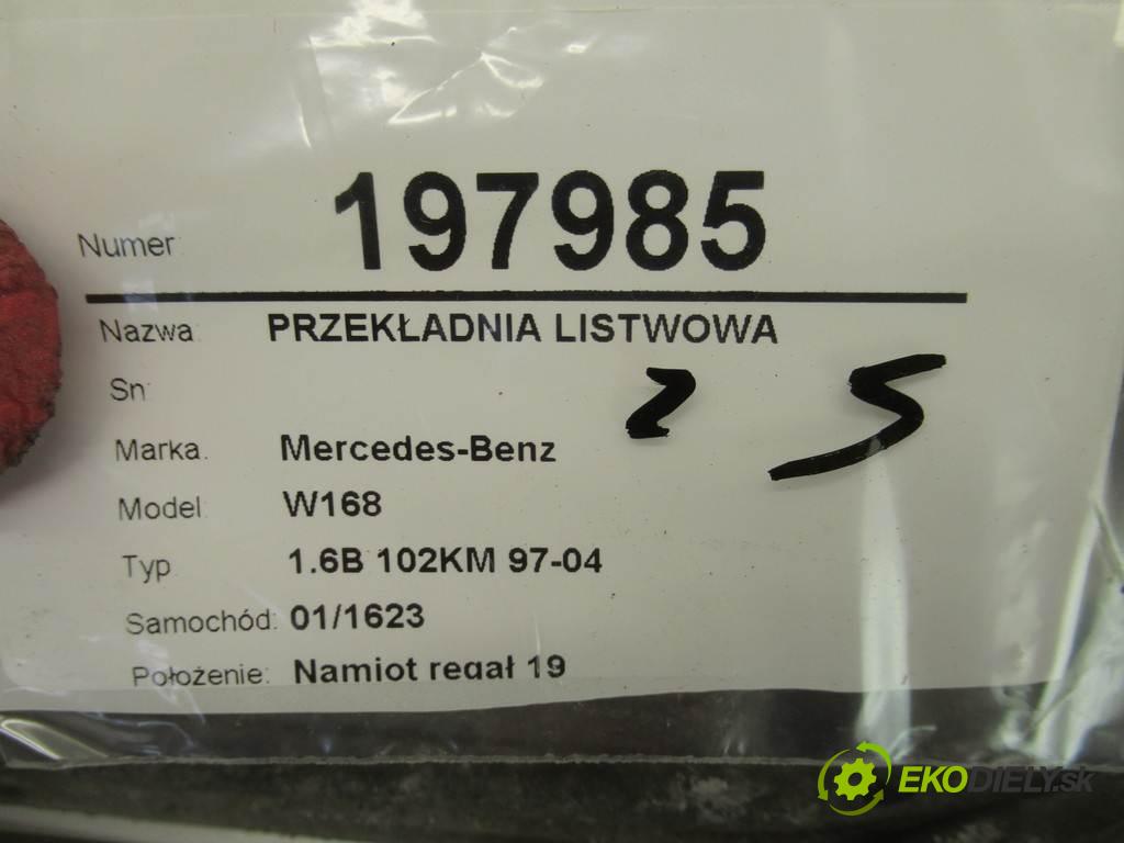 Mercedes-Benz W168  1998  1.6B 102KM 97-04 1600 riadenie - 168460401 (Riadenia)