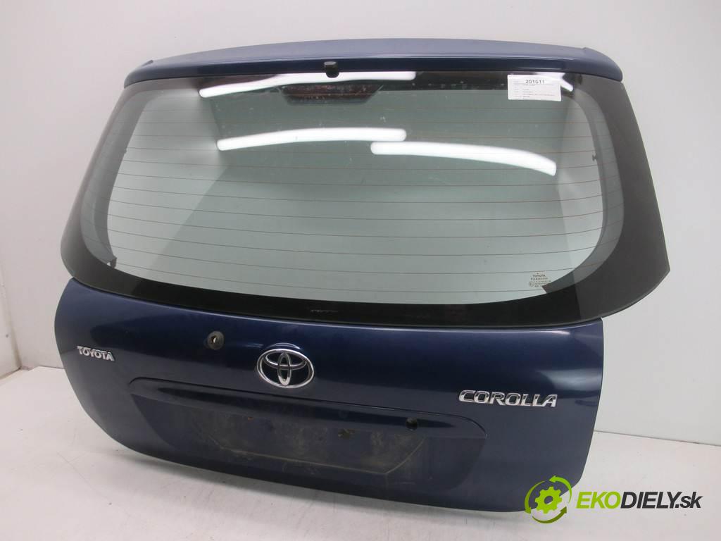 Toyota Corolla E12  2003 97KM HATCHBACK 5D 1.4VVTI 97KM 02-07 1400 zadná kapota  (Zadné kapoty)