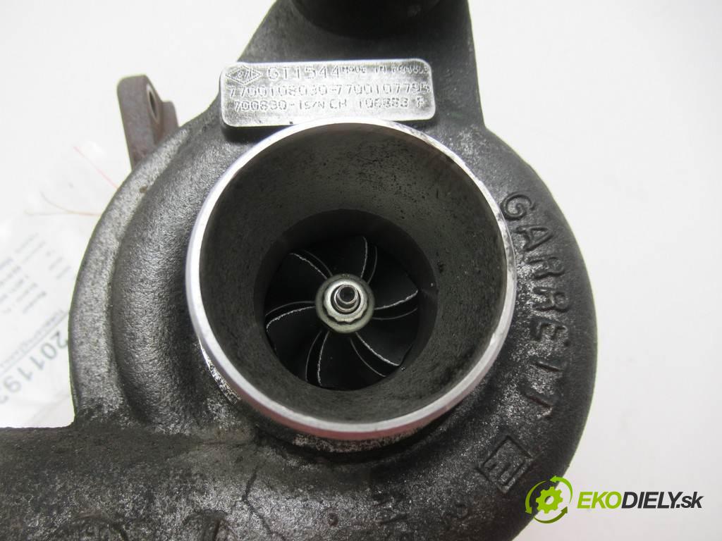 Renault Scenic I FL  1999  1.9DTI 98KM 99-03 1900 Turbodúchadlo,turbo 7700108030  (Turbodúchadlá (kompletné))