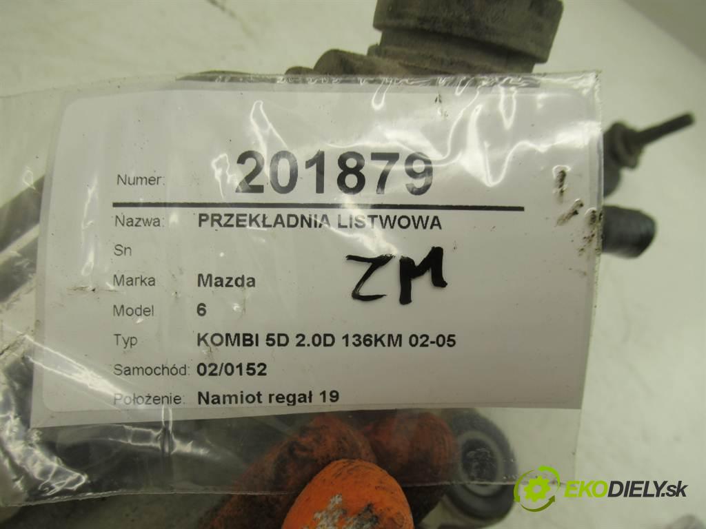 Mazda 6  2004  KOMBI 5D 2.0D 136KM 02-05 2000 riadenie - 4532572 (Riadenia)
