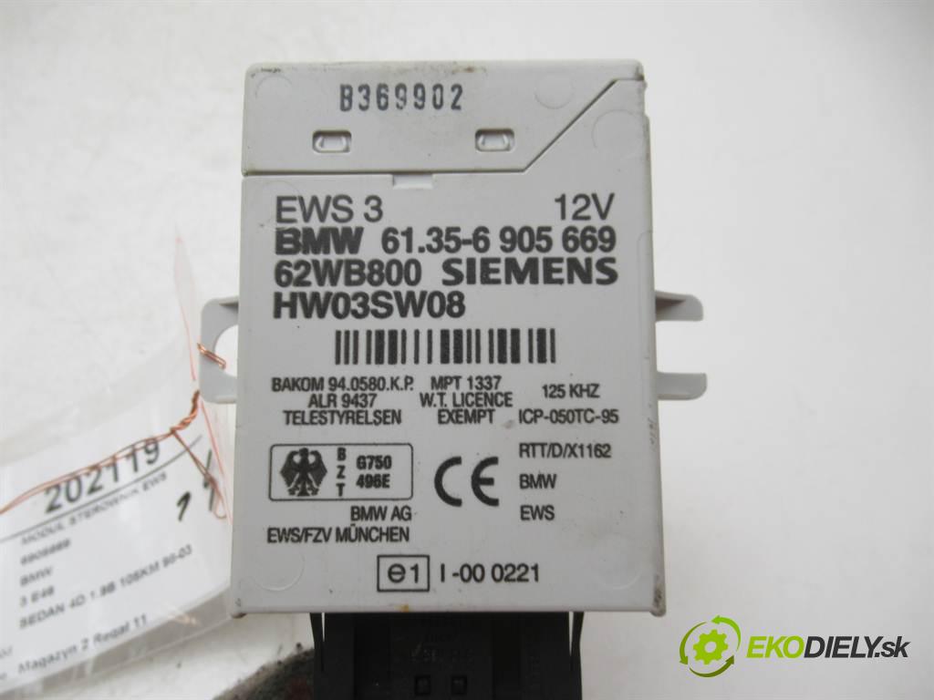 BMW 3 E46    SEDAN 4D 1.9B 105KM 98-03  Modul Riadiaca jednotka EWS 6905669 (Ostatné)