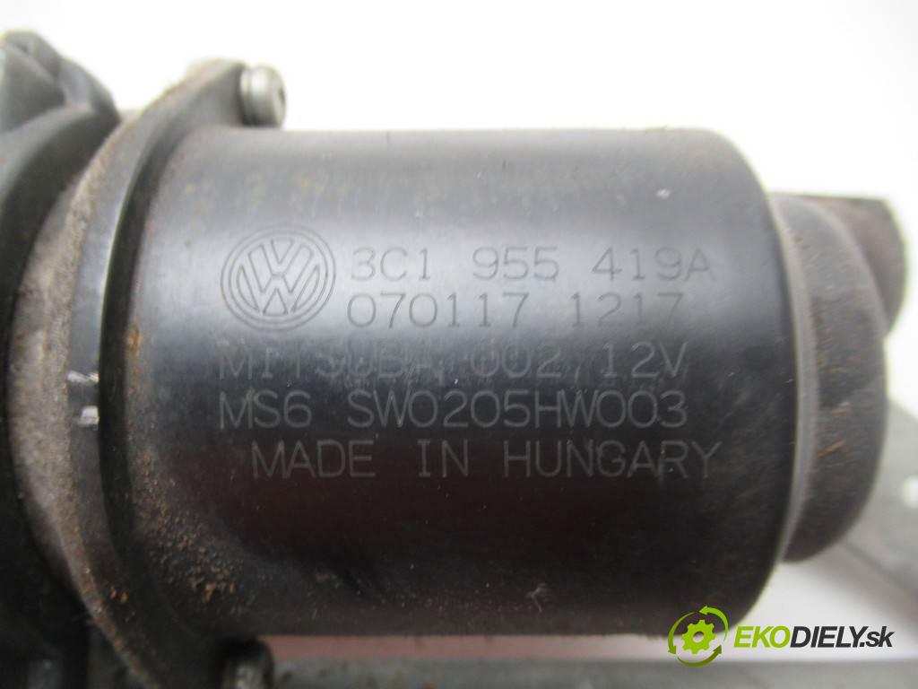 Volkswagen Passat B6  2007  KOMBI 5D 1.6B 102KM 05-10 1600 Mechanizmus stieračov predný 3C1955419A (Motorčeky stieračov predné)